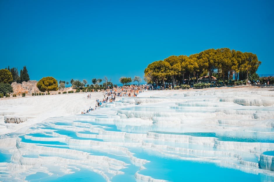 Denizli Pamukkale Bölgesinde Turizm Sezonu Hareketleniyor